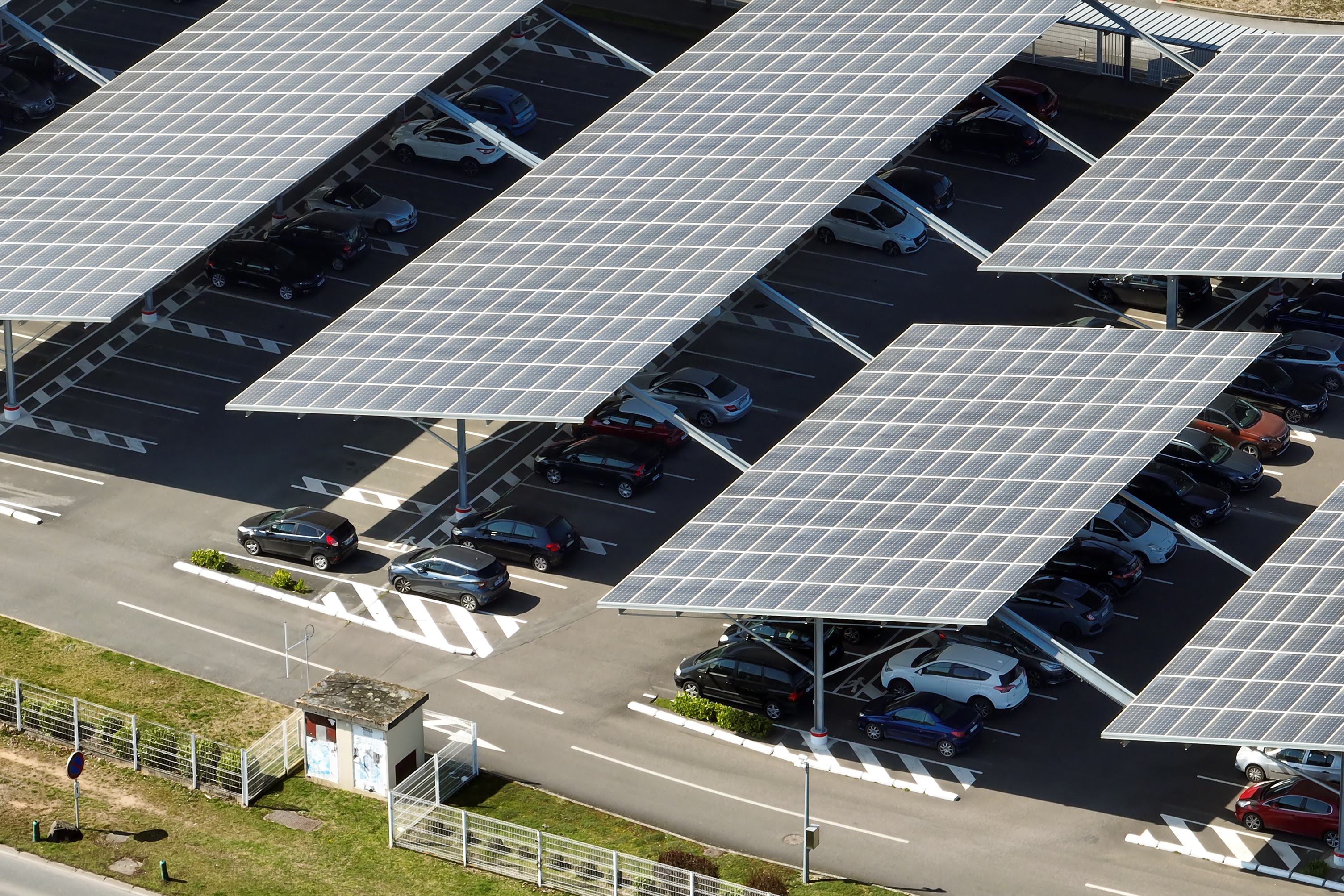 Ombrière photovoltaïque